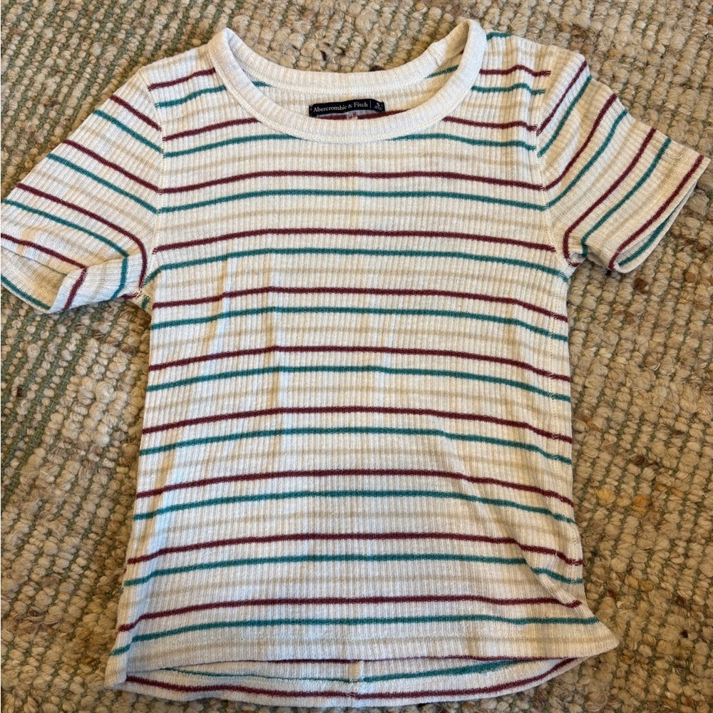 Abercrombie & Fitch Striped Baby Tee
